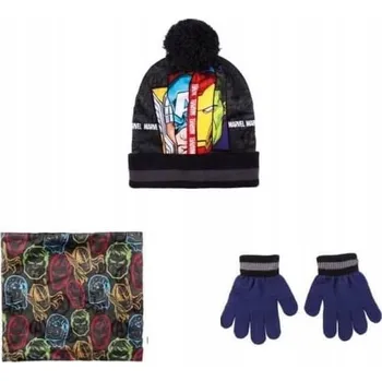 Pokrývka hlavy Čepice, rukavice a Nákrčník The Avengers Šedá