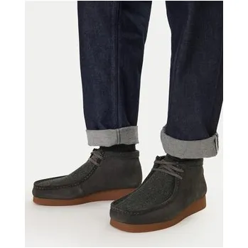 Pracovní obuv Kotníková obuv Clarks WallabeeEVO BT 26183994 Šedá 44_5