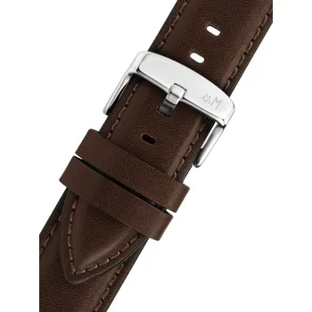 Řemínek na hodinky Kožený řemínek Morellato Street 4802C23.032 M, hnědý - 22 mm