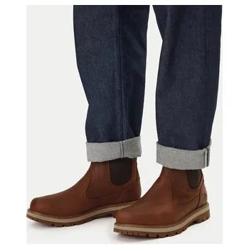 Pracovní obuv Kotníková obuv s elastickým prvkem Timberland Britton Road Mid Chelsea TB0A6A4WEM61 Hnědá 45