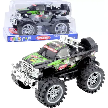 autíčko Terénní auto s pohonem zadních kol zeleno‑černé 27 cm