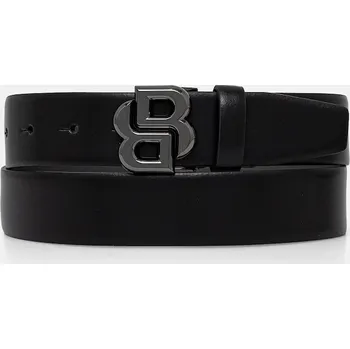 Opasek Kožený pásek BOSS B_Icon-G_Sz35 50522814 černá 99X, vel. 90