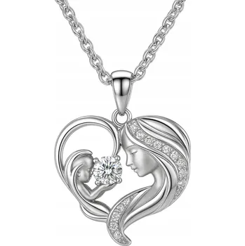 Náhrdelník Náhrdelník Mennica Bydgoska Matka s dítětem stříbro 925