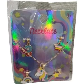 Náhrdelník SADA NÁHRDELNÍKU PRO DÍVKY + PŘÍVĚSKY - PA2393