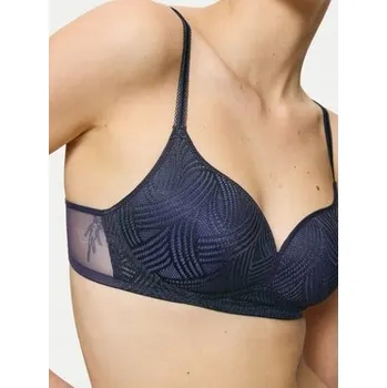 Podprsenka Triumph podprsenka s kosticemi modrá velikost 75E