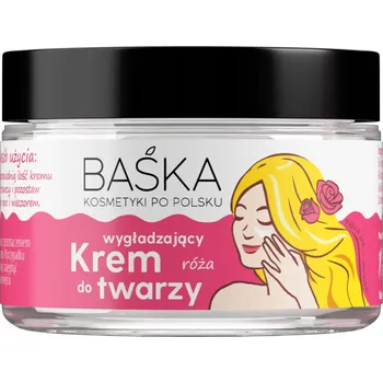 Pleťový krém BAŚKA Vyhlazující pleťový krém - růže 50 ml