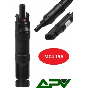 Bezpečnostní kamera Konektor APV MC4 s diodou 15A 1000V DC IP67