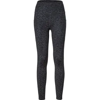 Dámské legíny 695876 - Tchibo - Sportovní legíny - pro ženy - vel. XL 48/50 - barva: černá/s potiskem