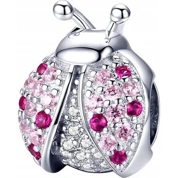 Přívěsek Přívěsek STŘÍBRO 925 Charms Korálek Beruška