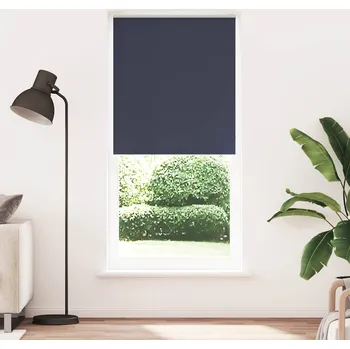 vidaXL Zatemňovací roleta 84,4 x 230 cm Šířka látky 80 cm námořnická modrá