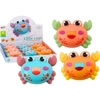 Malý veselý krab s setrvačníkem – 3 barvy