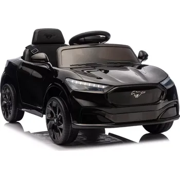 Dětské elektrovozidlo elektrické autíčko ford mustang mach‑e 24v – černé