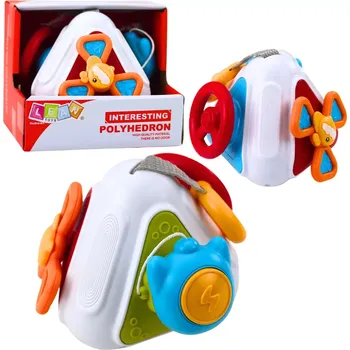 Sensorická manipulační kostka 5v1 pro miminka