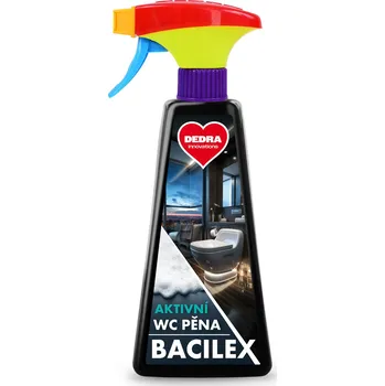 WC čistič WC pěna na mísu, sedátko & okolí toalety | BACILEX® 500 ml Dedra