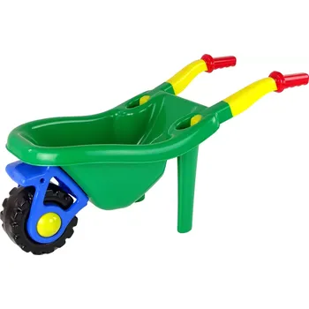 Kolečko Velké barevné zahradní kolečko zelené