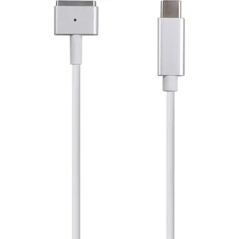 Datový kabel Nabíjecí kabel pro Apple MacBook - USB-C na MagSafe 2 - 1,8m - bílý