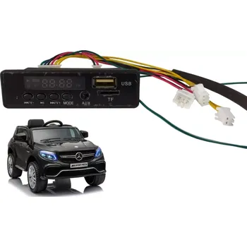 Dětské elektrovozidlo Hudební panel pro MERCEDES GLE 63 S