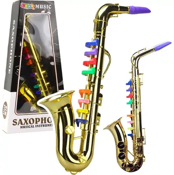 Hudební nástroj pro děti Dětský hudební nástroj – zlatý saxofon