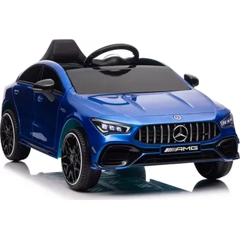 autíčko Jezdící auto na baterii Mercedes CLA 45s AMG modré 4x4