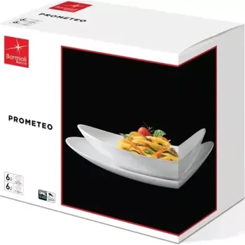 Bormioli Rocco 12 dílná sada talířů Prometheo