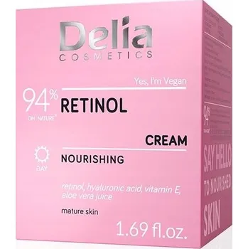 Pleťový krém Omlazující a modelační krém na obličej Delia Cosmetics Pastelowa denní 50 ml