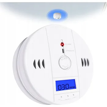Zabezpečovací technika DETEKTOR OXIDU UHELNATÉHO BEZDRÁTOVÝ LCD DETEKTOR CO LCD HLÁSIČ