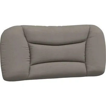 Polštář Polštář v barvě taupe čelo 90x15x48 cm, PP vlákna