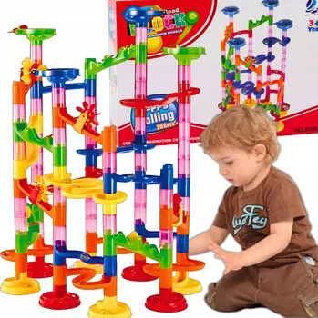 Kuličková dráha KULIČKOVÁ DRÁHA KULODROM SADA 105 EL KULIČKY 30 KUSŮ