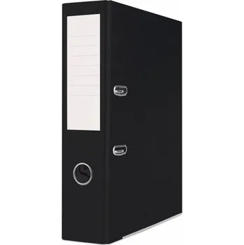 Šanon BASIC-S s lištou, PP, A4/75 mm, černý