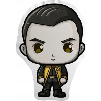 Polštář Polštář filmový, herní, knižní, komiksový Star Trek, Data 35 x 35 cm