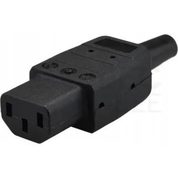 Napájecí kabel Zástrčka IEC C13 10A 3x 2,5mm2 pro kabel max 8mm/13mm napájecí síťová Kaiser