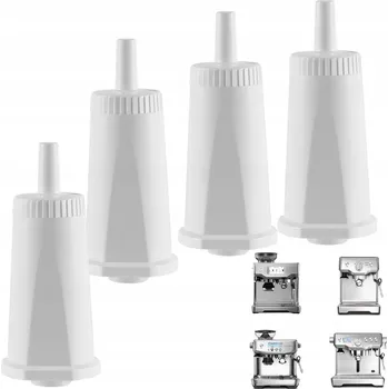 Filtr do kávovaru 4 ks Uhlíkový filtr do vody pro kávovary Sage BES008