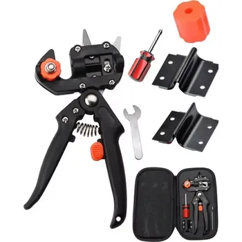 Nůžky na větve Sada Nůžek na Očkování a Štěpení Stromů s Pouzdrem