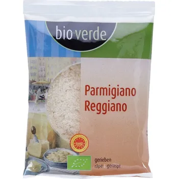 BioVerde Parmigiano Reggiano D.O.P. strouhaný 40 g bio BIO BEZLEPEK Množství: 1 ks