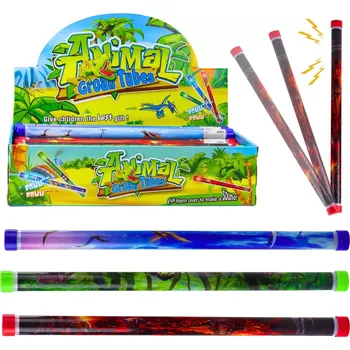 Akustická tuba dinosauři 40 cm se světelnými efekty