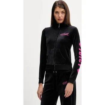 Pánská mikina Velurová mikina Juicy Couture Angel JCNAS126453 černá 99X, vel. S