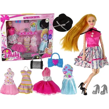 Hračka Lean Toys Odnímatelné doplňky pro panenku Emily