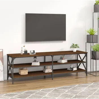 Obývací pokoj vidaXL TV skříňka hnědý dub 160 x 40 x 50 cm kompozitní dřevo
