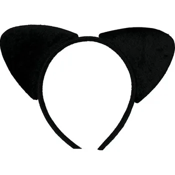 Karnevalový doplněk Guirca Čelenka pro dospělé kočičí ouška