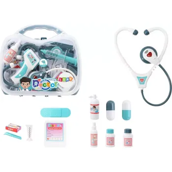 Dětské zboží Zdravotnická sada malého lékaře v kufříku - modrá