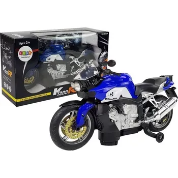 autíčko Lean Toys Motocykl s modrou baterií