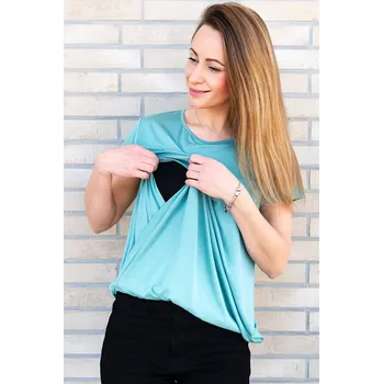 Kojicí halenka Zara VISKÓZA mint Velikost: L