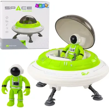 UFO vesmírná loď s figurkou astronauta se světly a zvuky