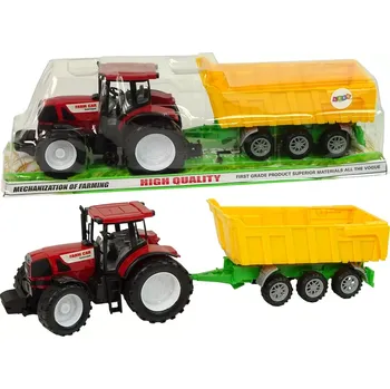 autíčko Shumee Traktorový sklápěč Žlutý traktor 50 cm