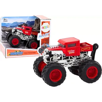 autíčko Terénní auto s frikčním pohonem – červené