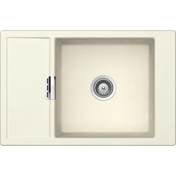 Granitový dřez Kuchyňský dřez Schock Mono D-100XS Magnolia + krájecí deska a mřížka, spodní montáž MOND100XSUMGL