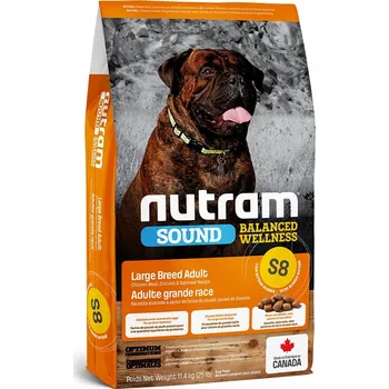 Krmivo pro psa S8 Nutram Sound Adult Large Breed 11,4 kg – Krmivo pro dospělé psy velkých plemen