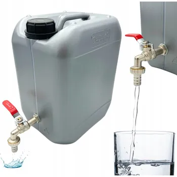 Kanystr Baňka TradeMotion 10L s kovovým kohoutkem a rukojetí