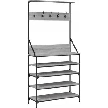 Věšák Stojanový věšák kovový Zakito Home dub sonoma