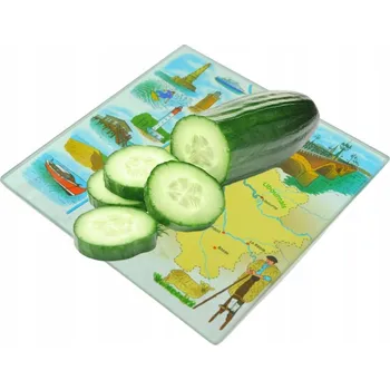 Kuchyňské prkénko Krájecí deska Korona Shops sklo 1 ks